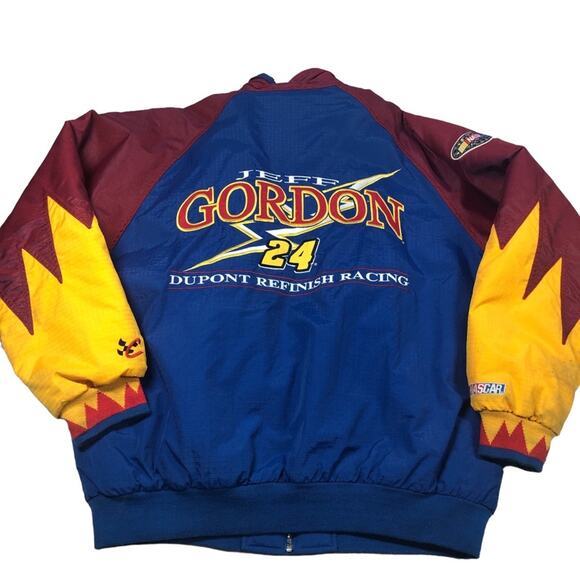 Jeff Gordon racing vintage zip up jacket Large - Picture 1 of 10